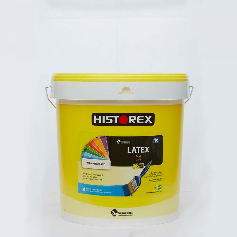 Grof oppervlakte Kauwgom Verf latex mat wit 5gallon, Historex - Historex | Jetzza International